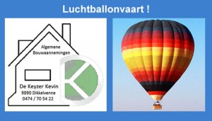 Bon de keyzer kevin luchtballonvaart